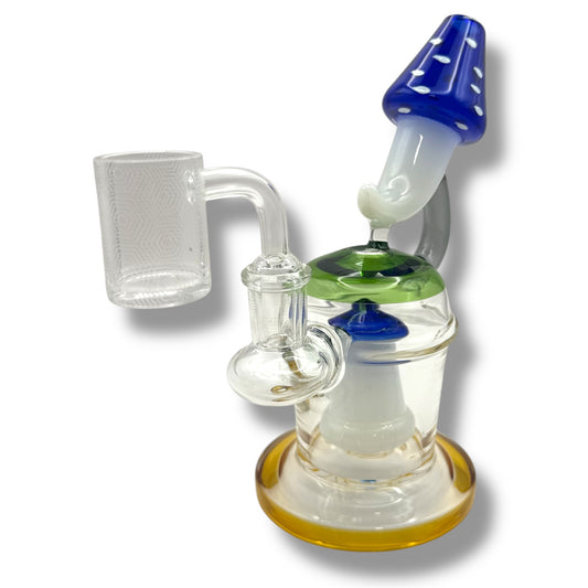 5.5” Glass Mushroom Dabrig