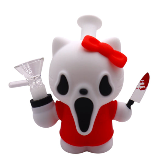Killer Kitty Silicone Waterpipe