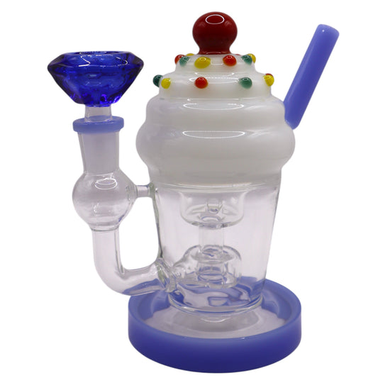 Glass Ice Cream Sunday Dabrig