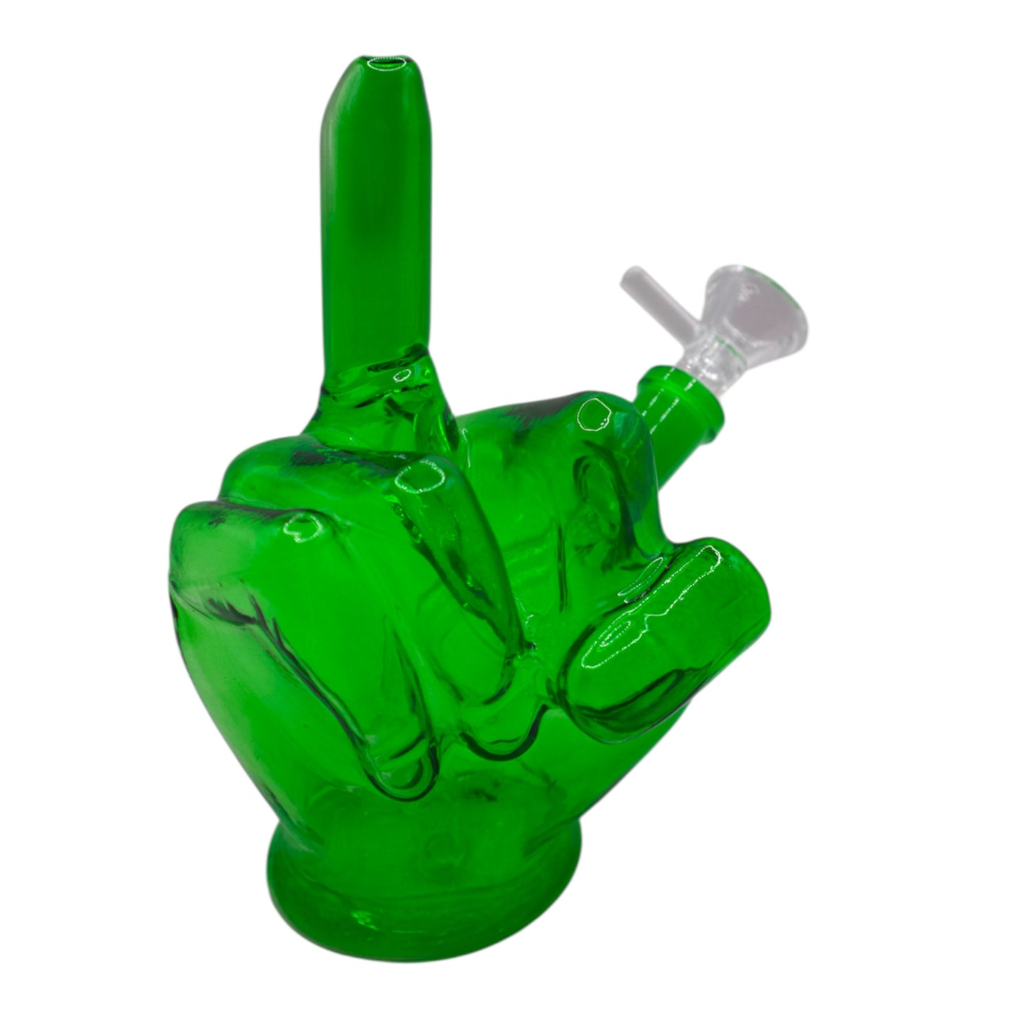 Glass Middle Finger Piece