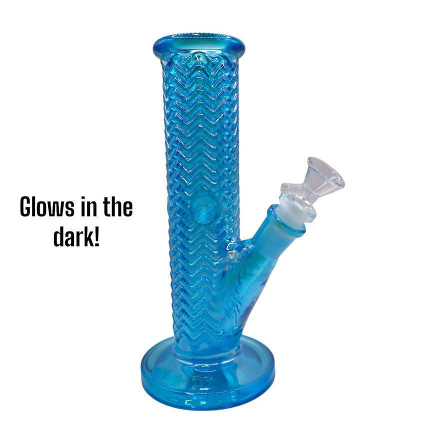 Glow in the Dark Glass Straight Tube Beaker