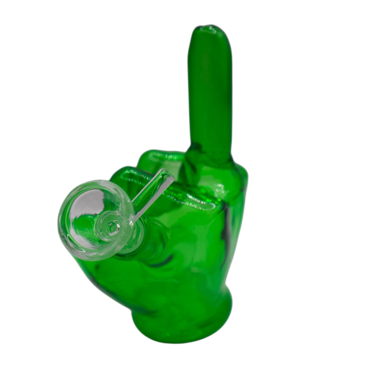 Glass Middle Finger Piece