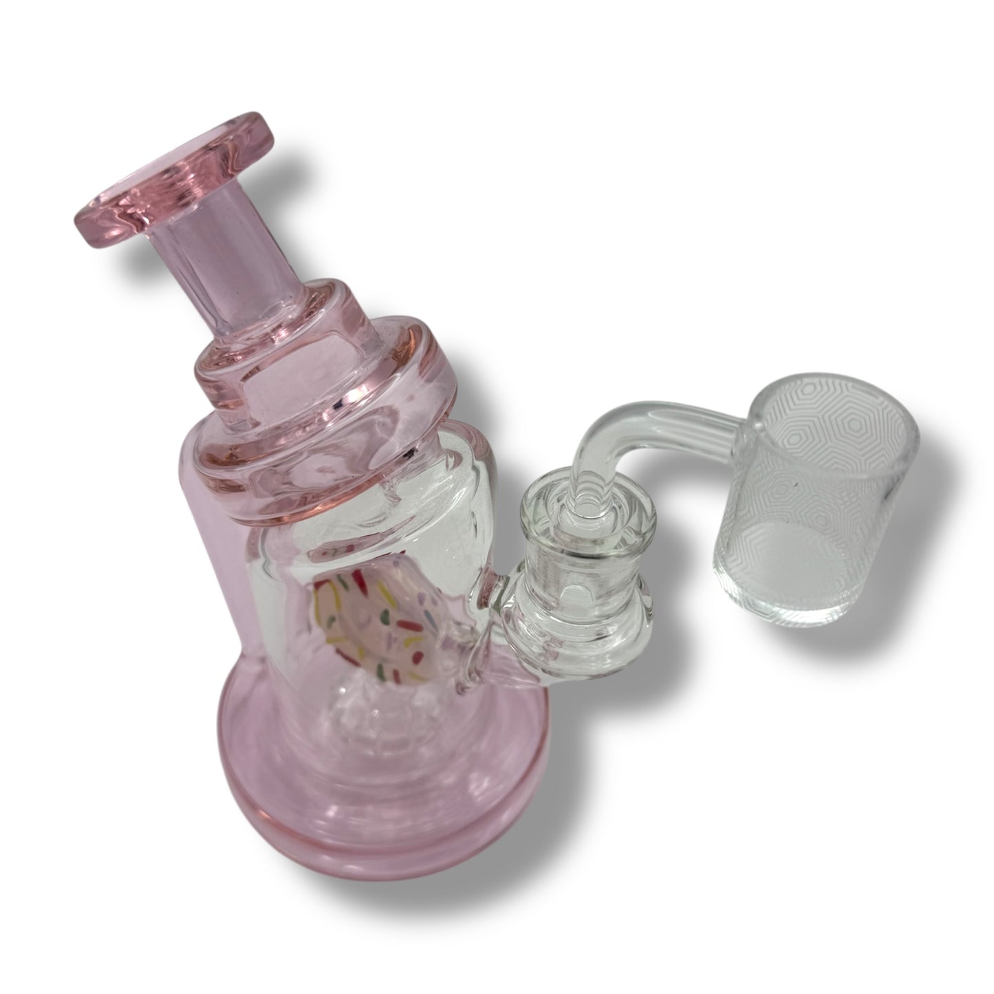 6.5” Pink Donut Dabrig