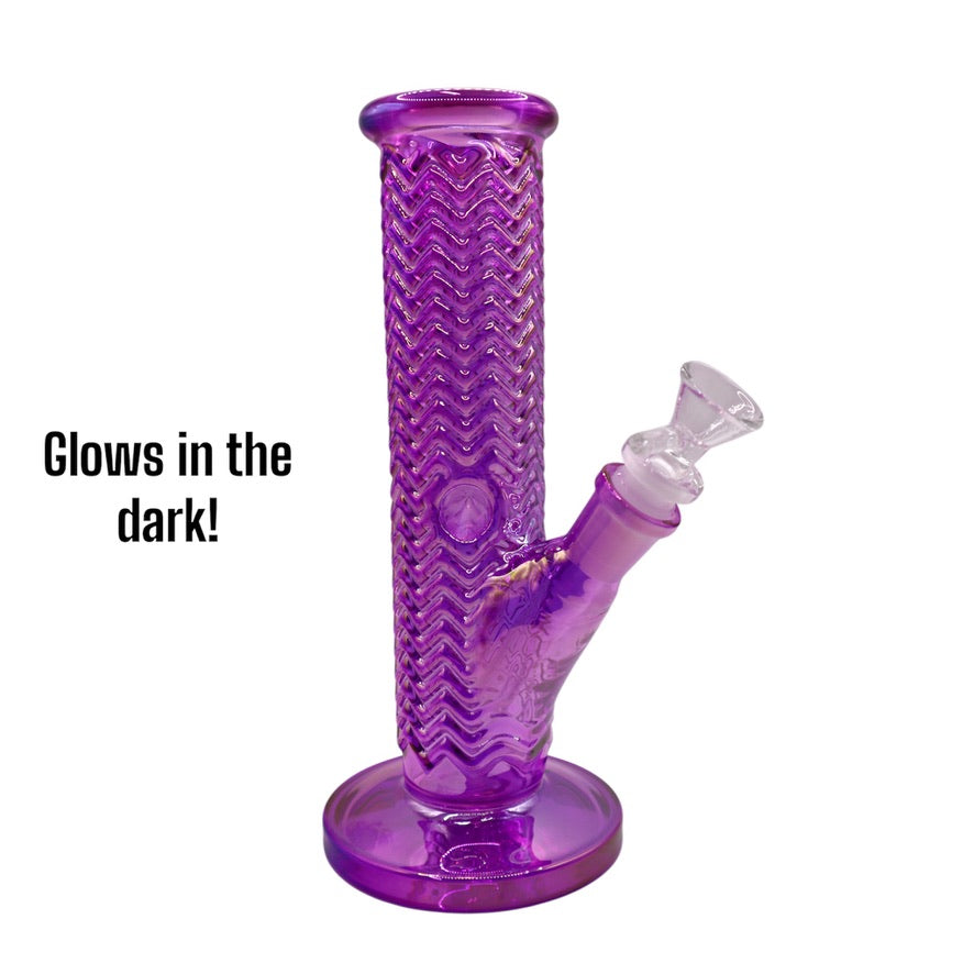 Glow in the Dark Glass Straight Tube Beaker
