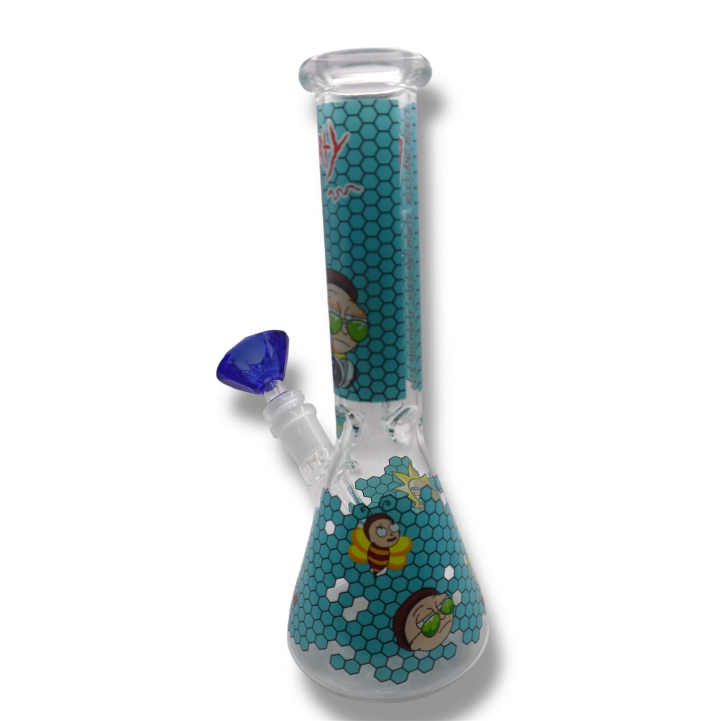 9” Rick & Morty Beaker Bong