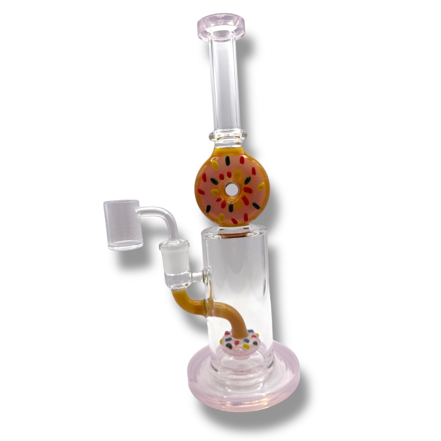 13” Glass Sprinkle Donut Dabrig