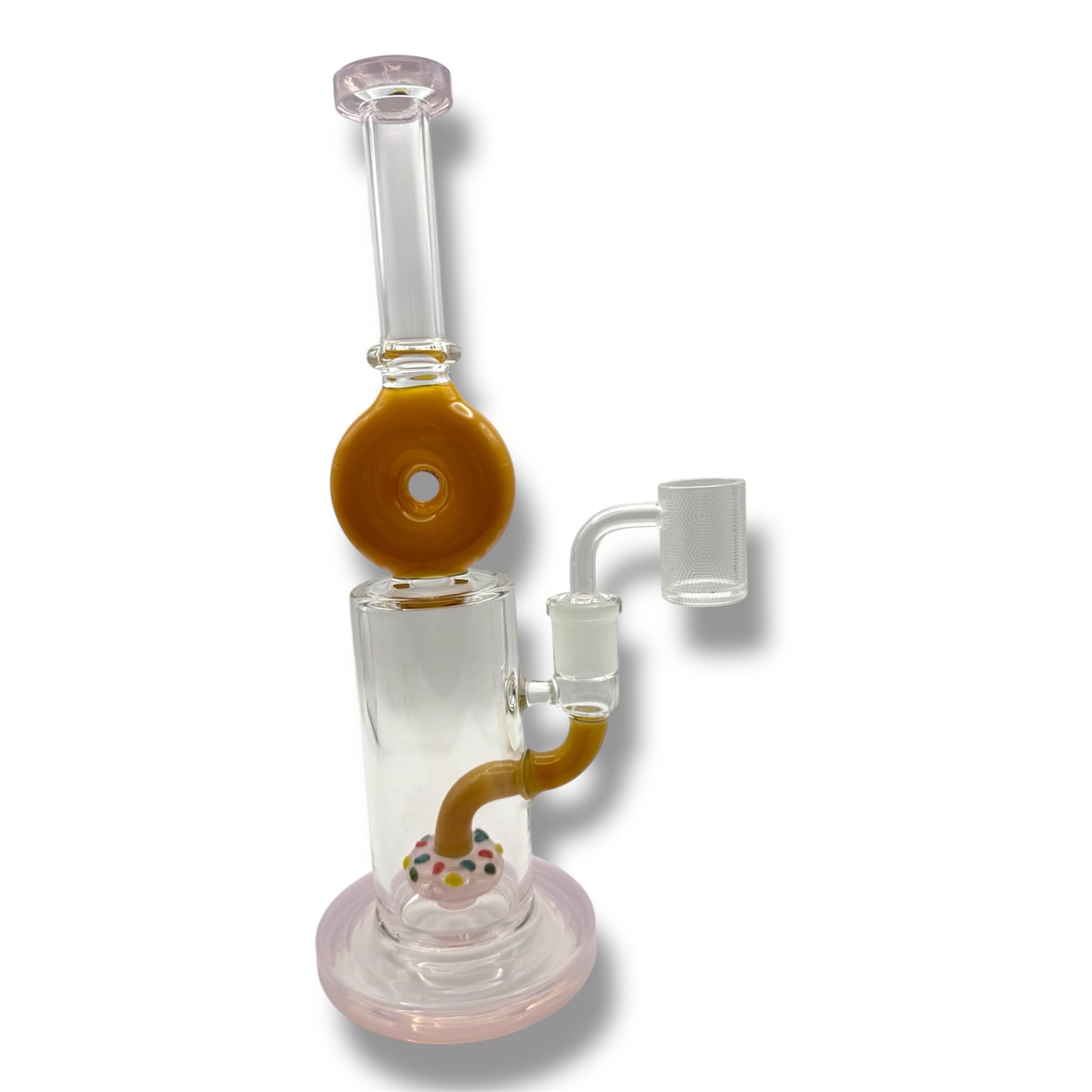 13” Glass Sprinkle Donut Dabrig