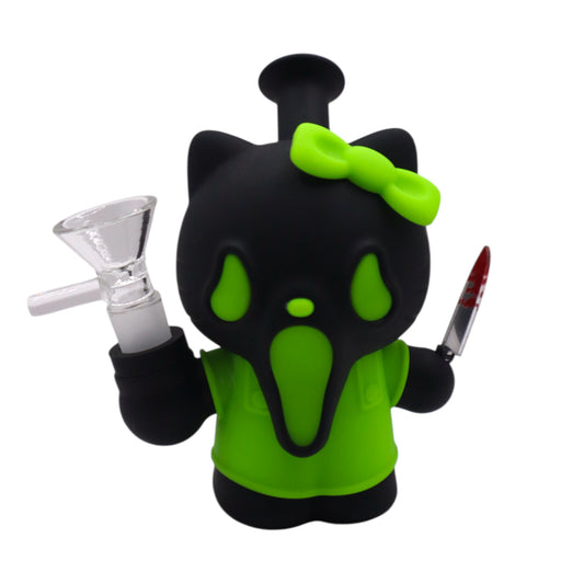 Killer Kitty Silicone Waterpipe