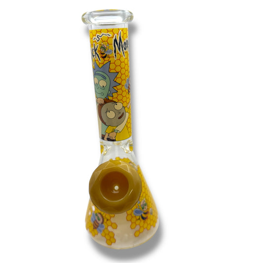 9” Rick & Morty Beaker Bong