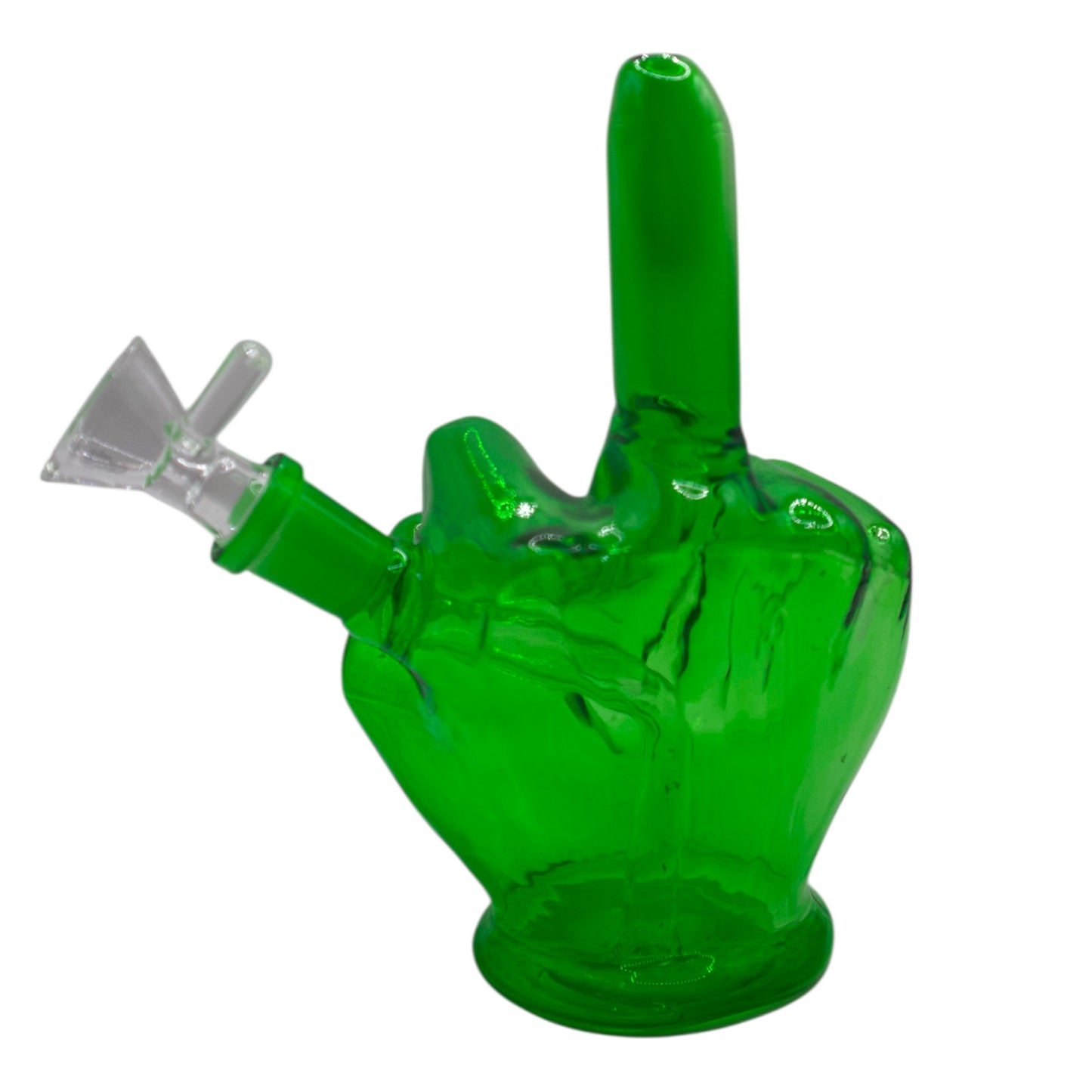 Glass Middle Finger Piece