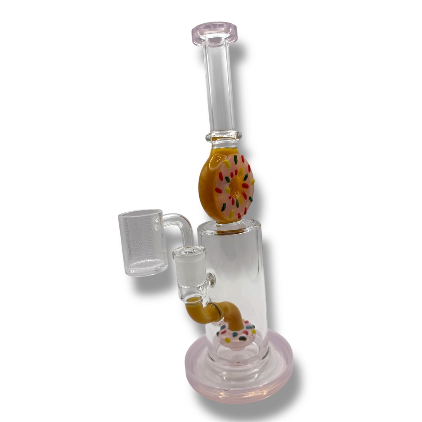 13” Glass Sprinkle Donut Dabrig