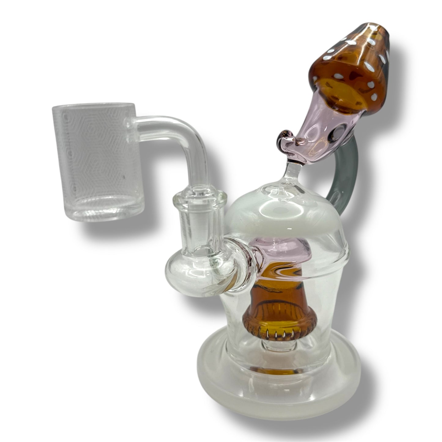 5.5” Glass Mushroom Dabrig