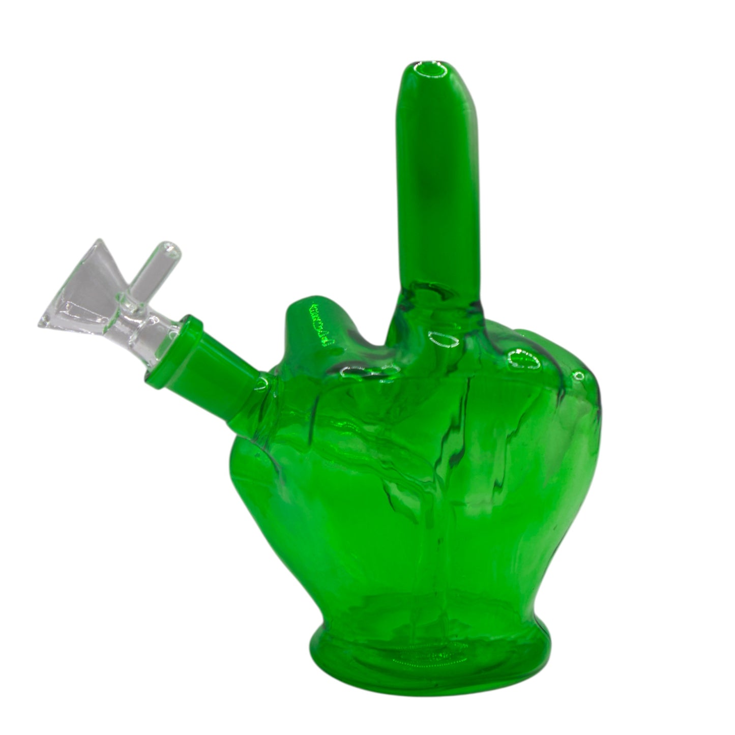Glass Middle Finger Piece