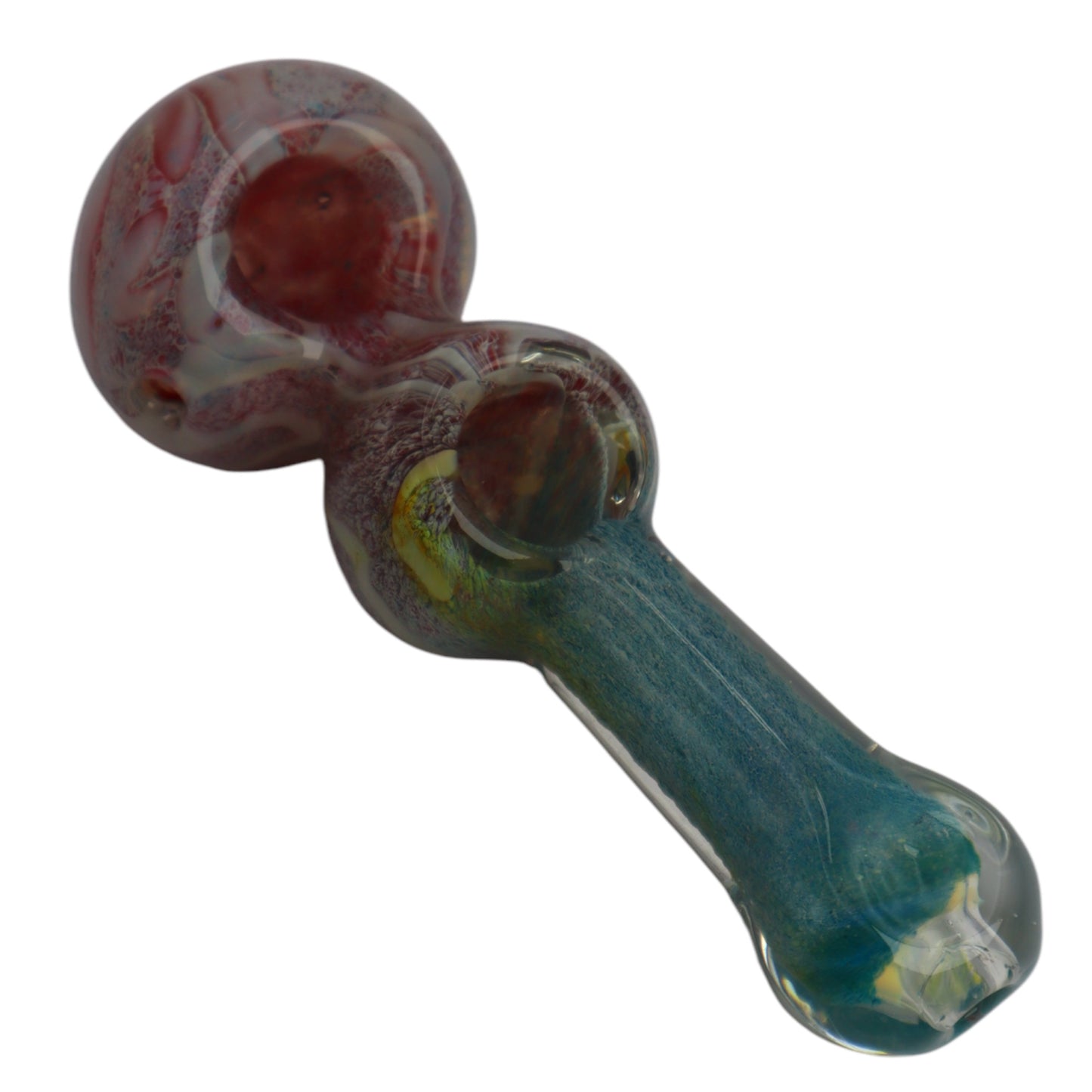 Double Bowl Glass Handpipe
